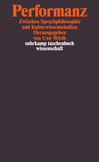 Enlarge image Cover: Performanz - Suhrkamp
