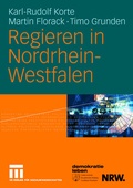 Cover: Regieren in Nordrhein-Westfalen - VS Verlag f&uuml;r Sozialwissenschaften