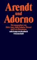 Cover: Arendt und Adorno - Suhrkamp