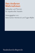 Cover: Den Anderen wahrnehmen - Vandenhoeck & Ruprecht