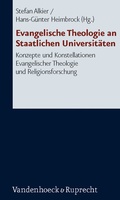 Cover: Evangelische Theologie an Staatlichen Universit&auml;ten - Vandenhoeck & Ruprecht
