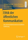 Cover: Ethik der &ouml;ffentlichen Kommunikation - Springer VS
