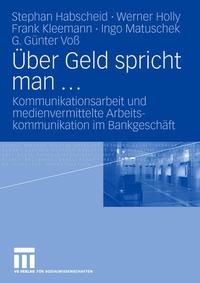 Enlarge image Cover: Über Geld spricht man ... - VS Verlag für Sozialwissenschaften