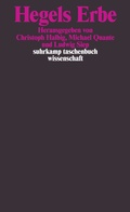 Cover: Hegels Erbe - Suhrkamp