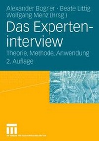 Enlarge image Cover: Das Experteninterview - VS Verlag für Sozialwissenschaften