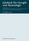 Cover: Jahrbuch f&uuml;r Liturgik und Hymnologie, 48. Band 2009 - Vandenhoeck & Ruprecht
