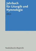 Cover: Jahrbuch f&uuml;r Liturgik und Hymnologie, 52. Band 2013 - Vandenhoeck & Ruprecht
