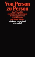 Cover: Von Person zu Person - Suhrkamp