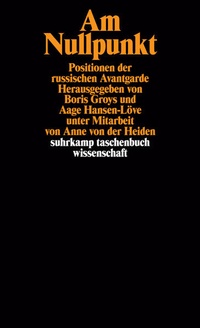 Enlarge image Cover: Am Nullpunkt - Suhrkamp