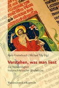 Cover: Verstehen, was man liest - Vandenhoeck & Ruprecht