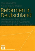 Cover: Reformen in Deutschland - VS Verlag f&uuml;r Sozialwissenschaften