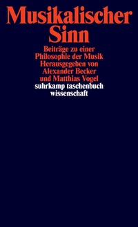 Enlarge image Cover: Musikalischer Sinn - Suhrkamp