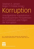 Cover: Korruption - VS Verlag f&uuml;r Sozialwissenschaften
