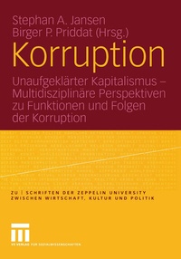 Enlarge image Cover: Korruption - VS Verlag für Sozialwissenschaften
