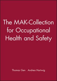 Enlarge image Cover: "MAK-Collection for Occupational Health and Safety. Part IV: Biomonitoring.... / The MAK-Collection for Occupational Health and Safety - Wiley-VCH