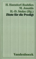 Cover: Zitate f&uuml;r die Predigt - Vandenhoeck & Ruprecht