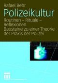 Bild: Polizeikultur - VS Verlag f&uuml;r Sozialwissenschaften
