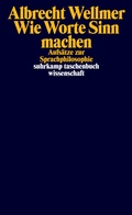 Cover: Wie Worte Sinn machen - Suhrkamp
