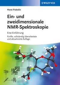 Abbildung von: Ein- und zweidimensionale NMR-Spektroskopie - Wiley-VCH