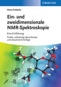 Abbildung von: Ein- und zweidimensionale NMR-Spektroskopie - Wiley-VCH