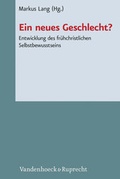 Cover: Ein neues Geschlecht? - Vandenhoeck & Ruprecht