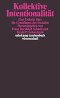 Cover: Kollektive Intentionalit&auml;t - Suhrkamp