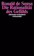 Cover: Die Rationalit&auml;t des Gef&uuml;hls - Suhrkamp