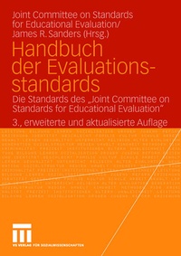 Enlarge image Cover: Handbuch der Evaluationsstandards - VS Verlag für Sozialwissenschaften