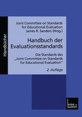 Cover: Handbuch der Evaluationsstandards - VS Verlag f&uuml;r Sozialwissenschaften
