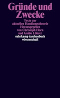 Cover: Gr&uuml;nde und Zwecke - Suhrkamp