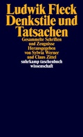 Cover: Denkstile und Tatsachen - Suhrkamp