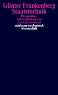 Cover: Staatstechnik - Suhrkamp