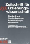Cover: Standards und Standardisierungen in der Erziehungswissenschaft - VS Verlag f&uuml;r Sozialwissenschaften