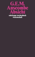 Cover: Absicht - Suhrkamp