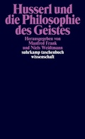Cover: Husserl und die Philosophie des Geistes - Suhrkamp