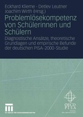 Cover: Probleml&ouml;sekompetenz von Sch&uuml;lerinnen und Sch&uuml;lern - VS Verlag f&uuml;r Sozialwissenschaften