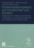 Cover: Probleml&ouml;sekompetenz von Sch&uuml;lerinnen und Sch&uuml;lern - VS Verlag f&uuml;r Sozialwissenschaften