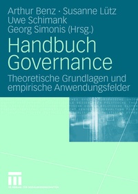 Enlarge image Cover: Handbuch Governance - VS Verlag für Sozialwissenschaften