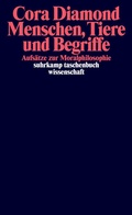 Cover: Menschen, Tiere und Begriffe - Suhrkamp
