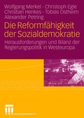 Cover: Die Reformf&auml;higkeit der Sozialdemokratie - VS Verlag f&uuml;r Sozialwissenschaften