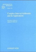 Cover: Complex Interval Arithmetic and Its Applications - Wiley-VCH