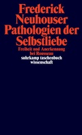 Cover: Pathologien der Selbstliebe - Suhrkamp