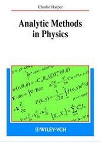 Enlarge image Cover: Analytic Methods in Physics - Wiley-VCH