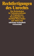 Cover: Rechtfertigungen des Unrechts - Suhrkamp