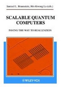 Enlarge image Cover: Scalable Quantum Computers - Wiley-VCH