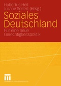 Cover: Soziales Deutschland - VS Verlag f&uuml;r Sozialwissenschaften
