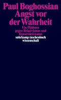 Cover: Angst vor der Wahrheit - Suhrkamp