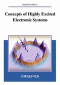 Cover: I. Concepts of Highly Excited Electronic Systems /II. Electronic... / Concepts of Highly Excited Electronic Systems - Wiley-VCH