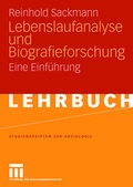 Cover: Lebenslaufanalyse und Biografieforschung - VS Verlag f&uuml;r Sozialwissenschaften