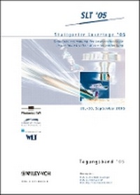Enlarge image Cover: Stuttgarter Lasertage '05 - Wiley-VCH
